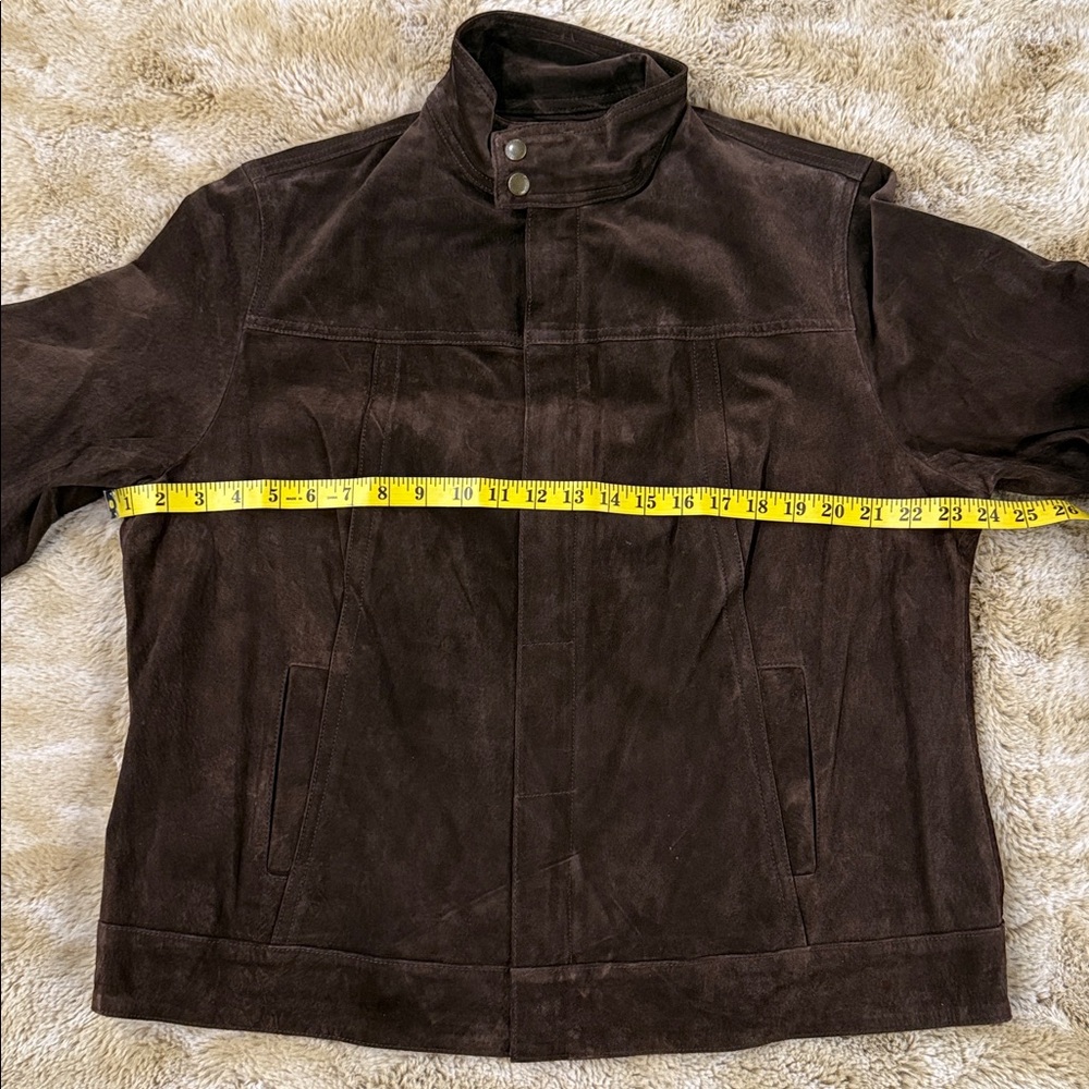 NWT Vintage 90s/Y2K SIZE 1X Jones New York Sport Brown Suede Jacket ~~MSRP $169 - Picture 11 of 16